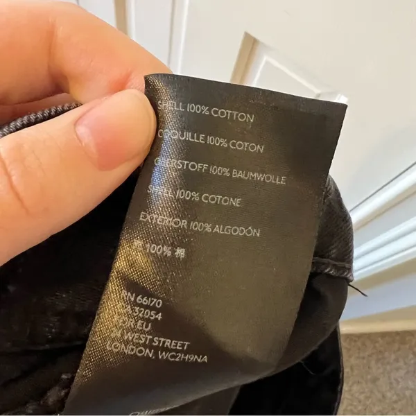 Free People Dakota Straight Leg Black Jeans Size 28” - Image 10