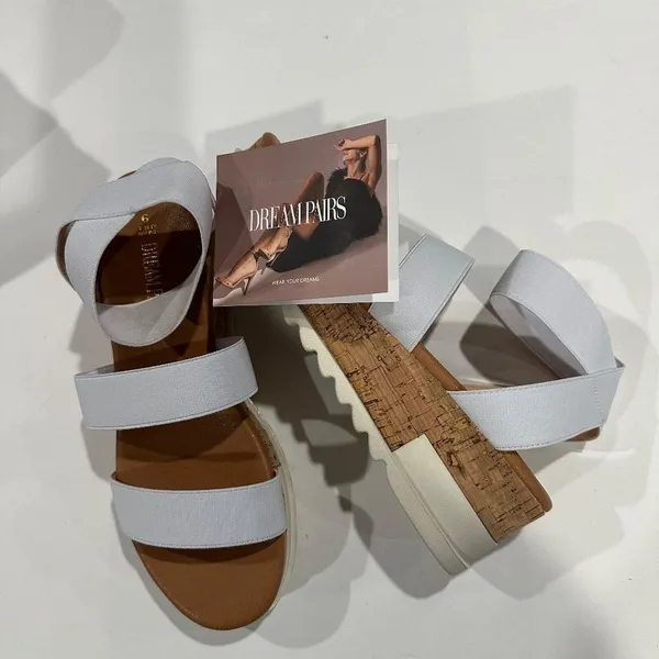 DREAM PAIRS Casual Platform Sandals - Size 9 - NEW‎ IN BOX. - Image 11