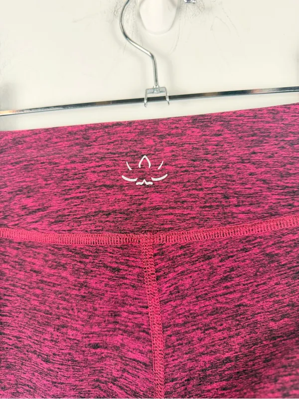 Beyond Yoga Adagio strappy ballet leggings in black & Merlot size XS - Image 6