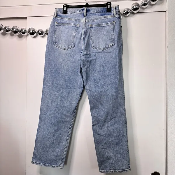 Abercrombie NEW 90s Straight Ultra High Rise Jeans - Image 6