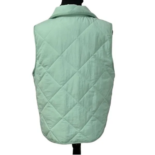 Te verde Quilted Green Lightweight
Vest(Size Small) Green - Image 4