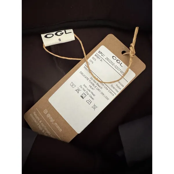 NWT OGL Ponte Wrinkle Resistant High Rise Cropped Flare Leg Travel Pants Small - Image 9