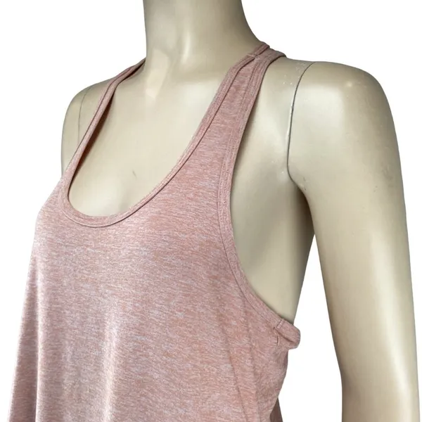 Beyond Yoga Tank Top Medium Double Up Racer Tank‎ Pink Heathered - Image 6