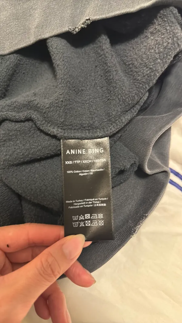 ANINE BING Sweatshirt Grey - Image 3
