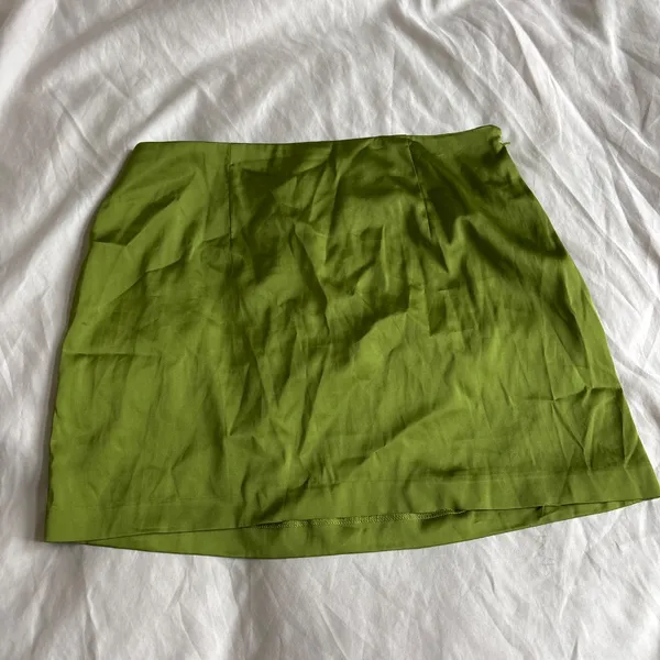 Daily Drills Lime Green Mini Skirt - Image 9