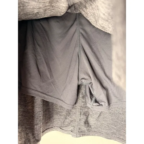 Kuhl Mova Skort Gray Heather‎ Cargo Hiking Active Skirt Drawstring gorpcore Sz L - Image 7