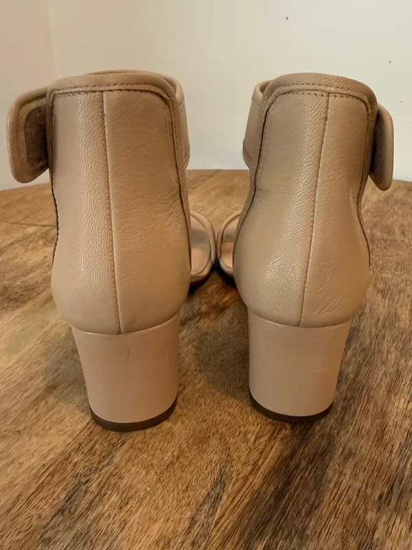 Nurture by Lamaze Leila Block Heel Sandal Nude Blush Leather Size 7.5 - Image 7