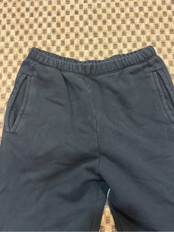 JOAH BROWN SWEATPANTS Joggers Size S/M GUC 100% Cotton Made in USA - Image 2