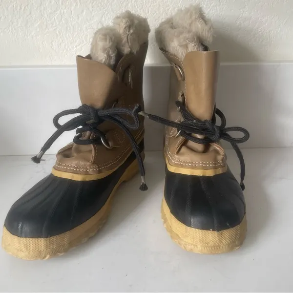 Sorel Vintage Manitou Duck Boots, Made in Canada - Image 2