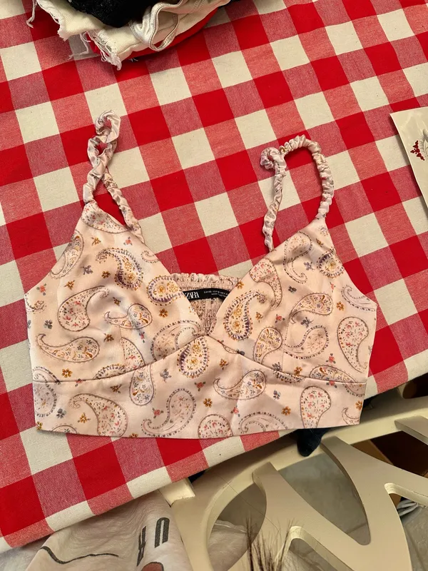 zara crop top tank - Image 4