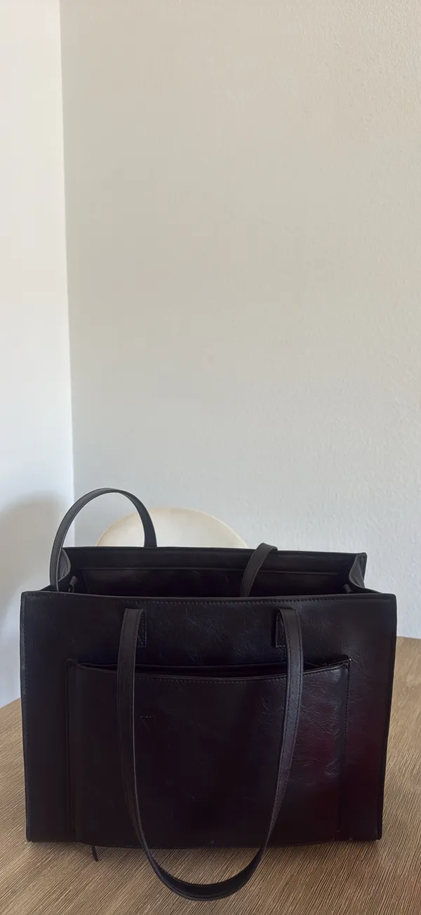 Black BEIS Work Tote - Image 3