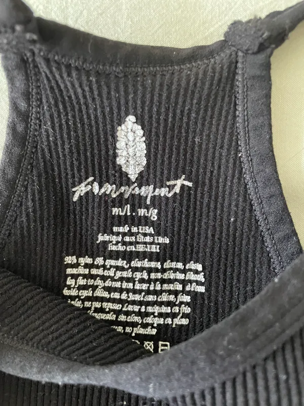Free People Ribbed Tank Top - Image 2