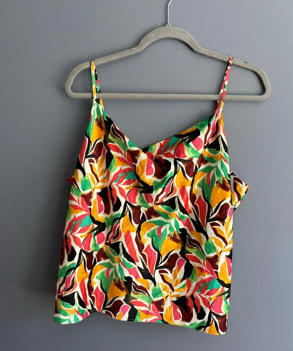 Nine West XL print tank top - Image 3