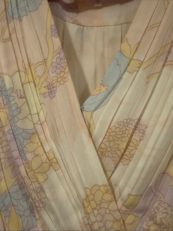 Ba&sh Noam floral print mini dress in a pastel colorway size 1/s‎ - Image 5