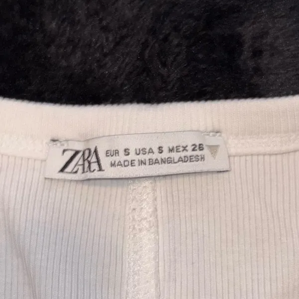 ZARA Crop Tank Ribbed - Image 2