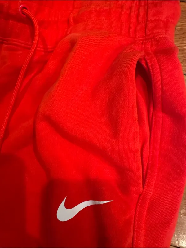 Nike Orange/Red Joggers Sweatpants – Size Small, Like New - Image 4