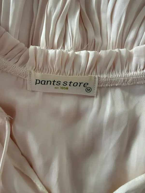 The Pants Store Mini White Ruffled Dress - Image 3