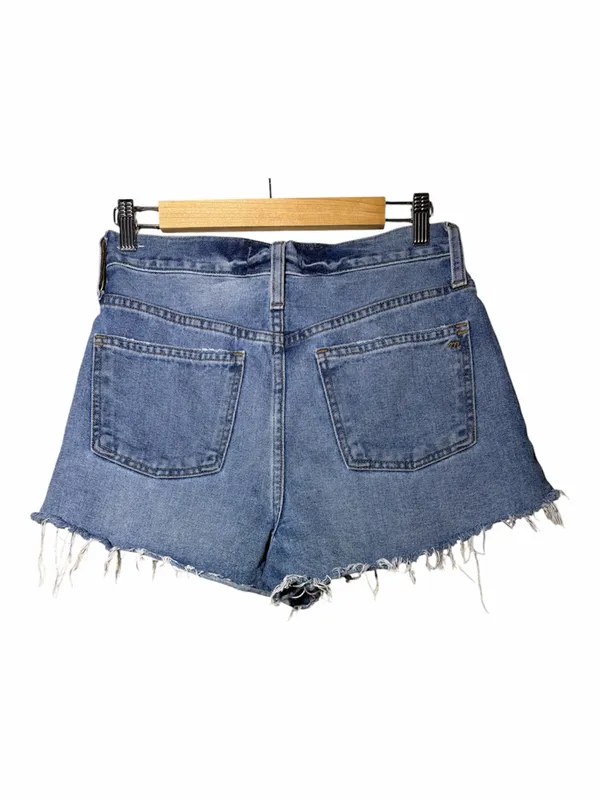 Madewell “The Perfect Jean Short” High-Rise Denim Shorts, size 25 - Image 2