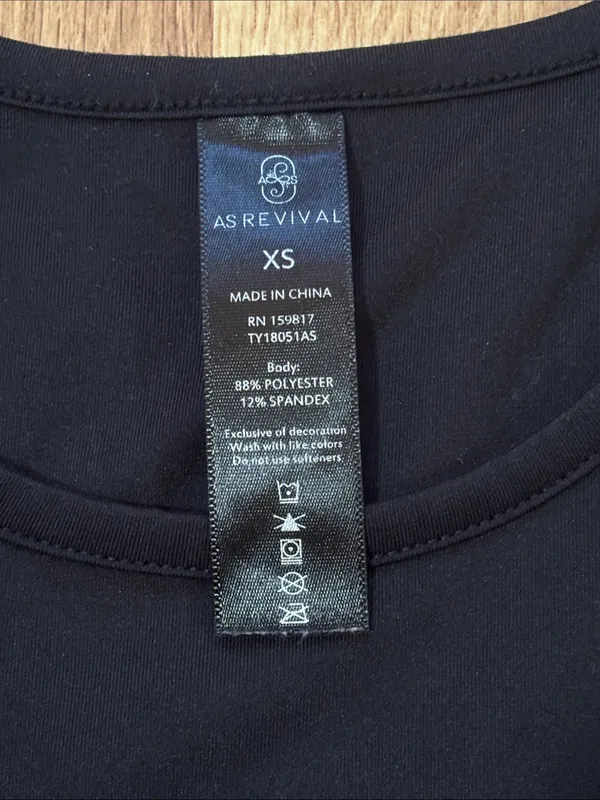 Altar’d State AS Revival Open Back Athletic Tank Black Size XS - Image 5