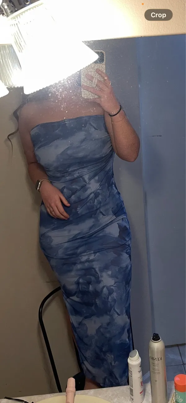 Maxi dress Blue Size M - Image 2