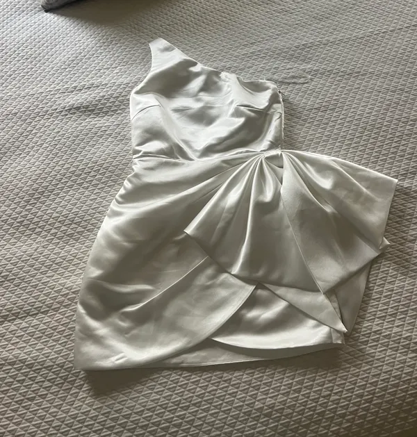 White Bow Dress - Image 2