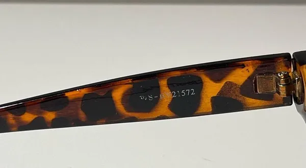 Oversized Rounded Sunglasses, Tortoise Shell, 50 - Image 3