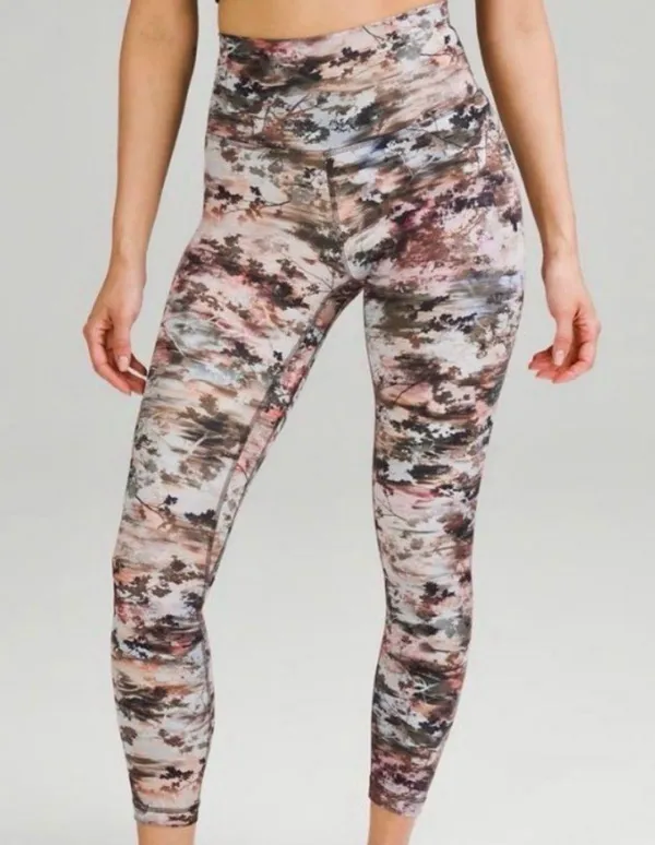 Lululemon Align Forest print leggings and Top - Image 4