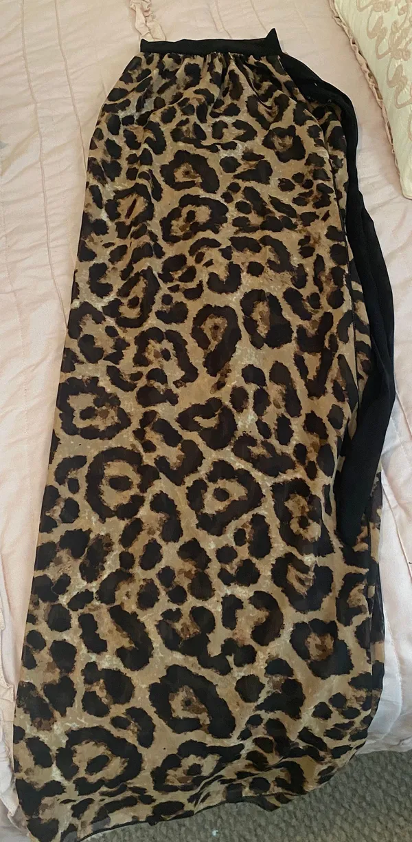 Cheetah Print Cover Up Multi - Image 3