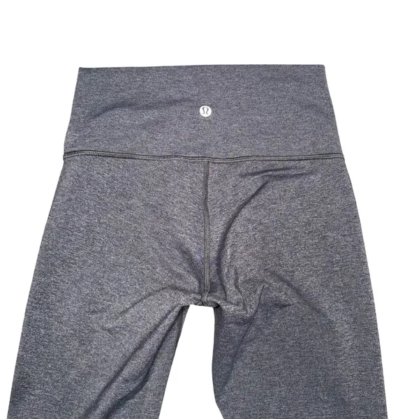 Lululemon Wunder Under Leggings Women 6 Grey Excellent High‎ Rise Luon Yoga - Image 3