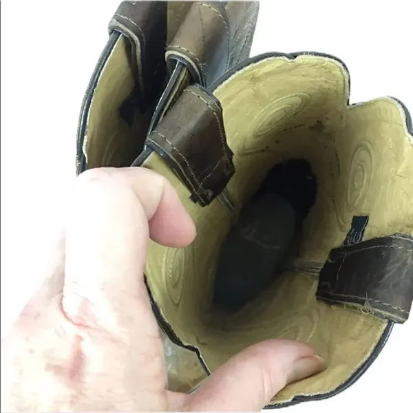 Justin Apache snip toe leather cowboy boots - Image 6