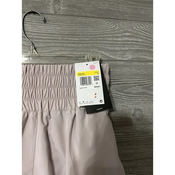 Nike One Women's Dri-FIT Ultra High-Waisted 3"‎ Brief-Lined Shorts, Purple, Sz S - Image 4