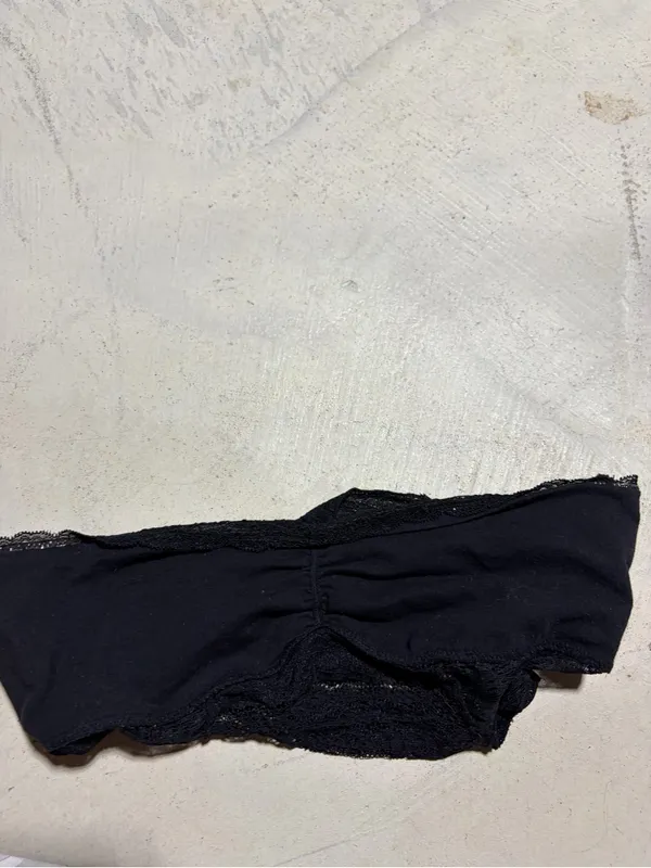 Intimately free people Black Lace strapless bralette medium - Image 6