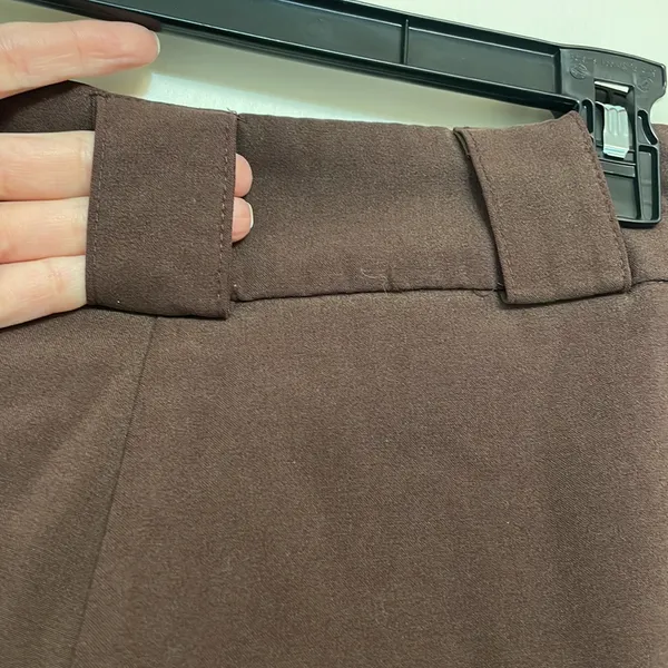 Vintage gaucho’s. Women’s size 9/10 low rise, brown, office wear, wide leg. - Image 7