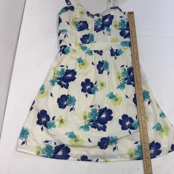 Y2K Vtg American Eagle Baby Doll Floral Sun Dress Prairie Preppy Coquette XS Nw - Image 5