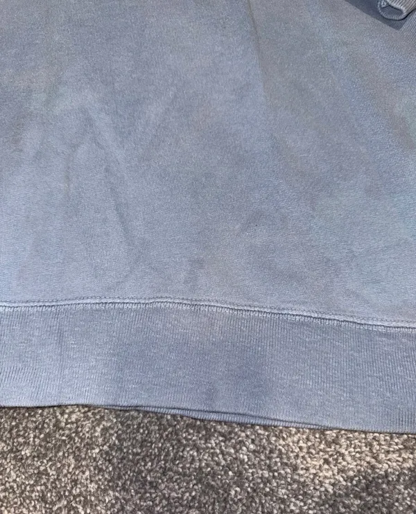 Comfort Wash Powder Blue Quarter Zip - Image 4