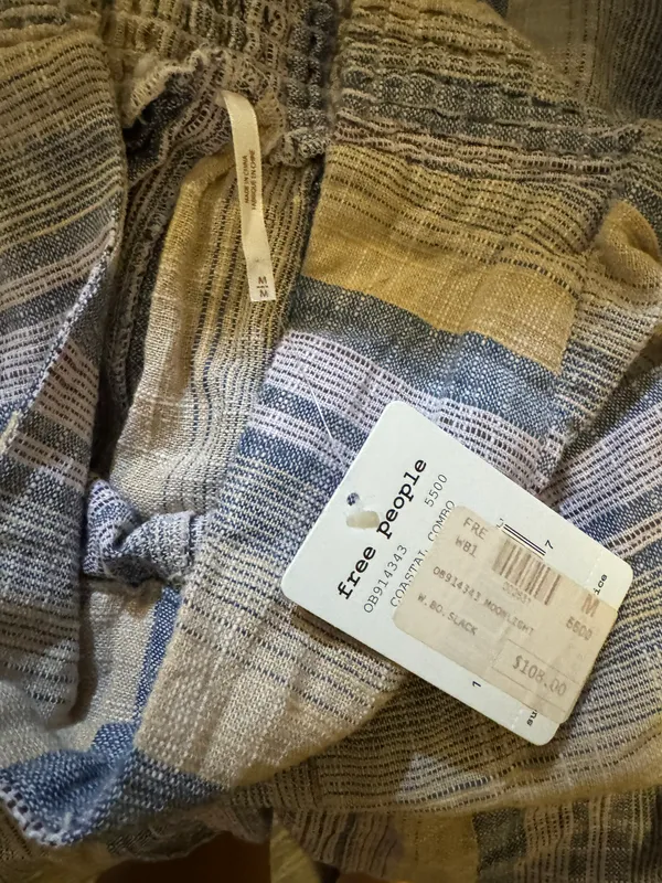 Free People NWT Coastal Combo Pants - Image 4