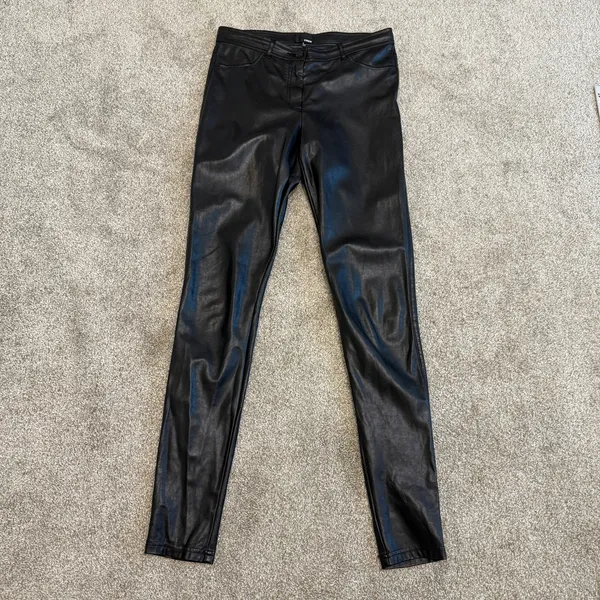 Wilfred Free 8 faux leather high waist skinny pants P2 2374 - Image 6