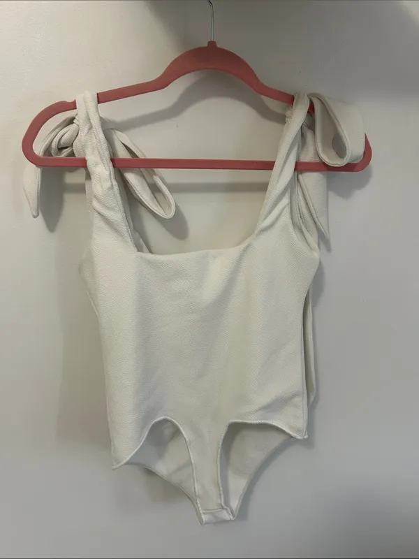 Show Me Your Mumu Gidget Bodysuit White - Image 5