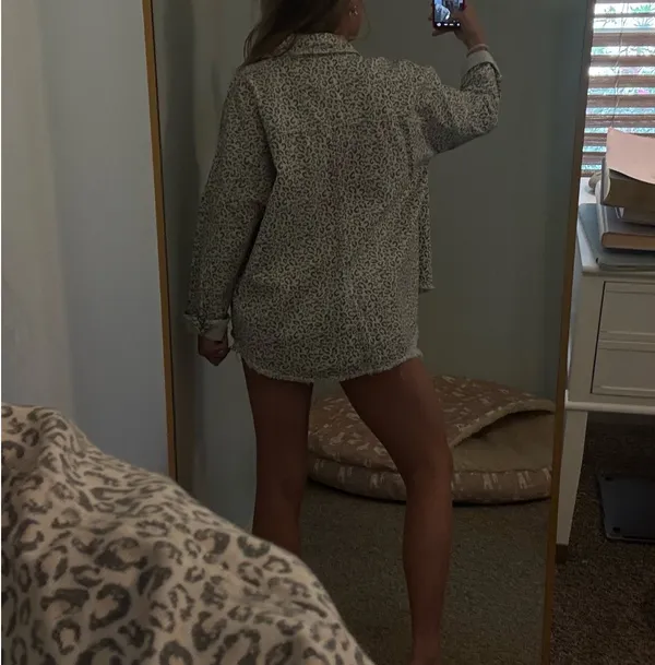 ZARA Jacket Small Denim - Image 2