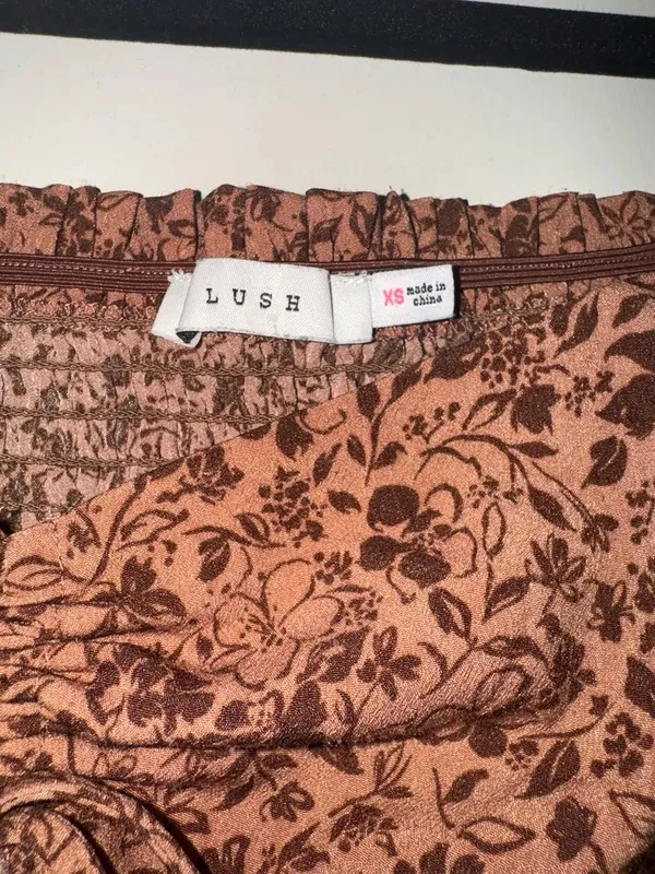 Vici Brown Mini Dress - Image 2