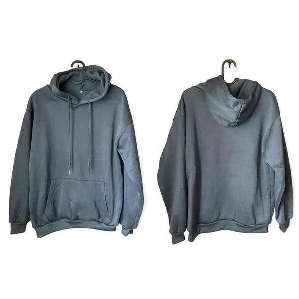 SheIn SZ S grey thermal lined sweatshirt set - Image 3
