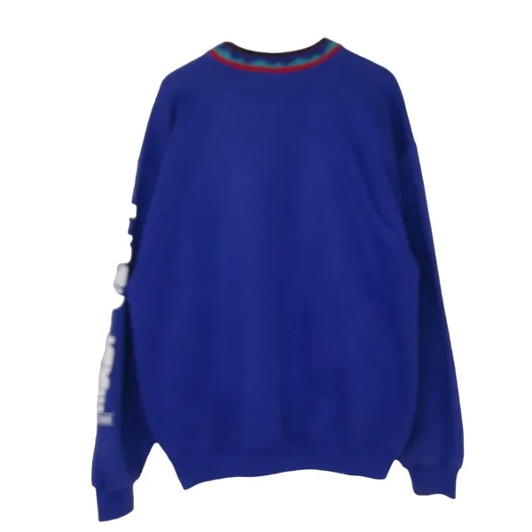 Gopher Sport Vintage 1980s Crewneck Sweatshirt New York Long Lake Train Large - Image 2
