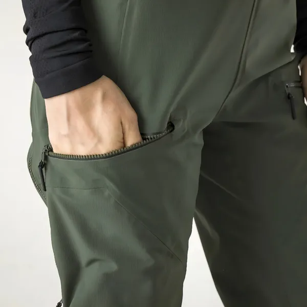 HEAD Kore Bib Pants Women Olive Green/Black Size XS‎ - Image 9