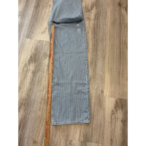 Gap Low Rise UltraSoft Easy '90s Loose Stripe Jeans Size Snall NEW - Image 8