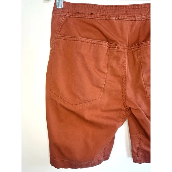 Black Diamond Women's Credo Shorts Size 8 Burnt Orange Cotton Stretch‎ Climbing - Image 8