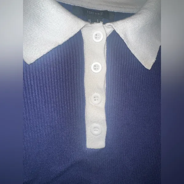 Forever 21 Collared Tee - Image 3