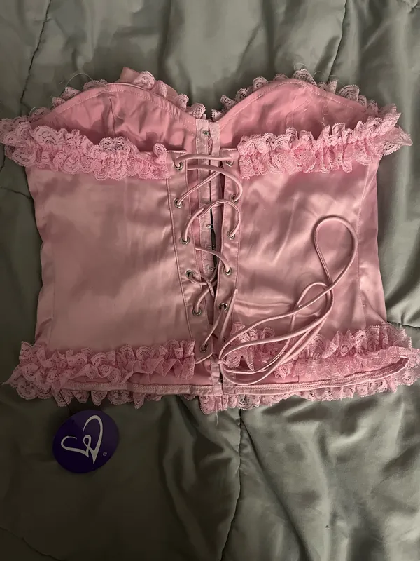 Windsor Corset Top Pink - Image 3