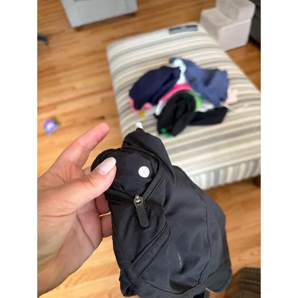 Lululemon Tracker Short V shorts feature a wide elastic waistband black 2 - Image 4