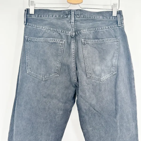 AGOLDE Womens‎ Organic Cotton Lana Slice High Rise Cutout Straight Leg Jeans 29 - Image 10