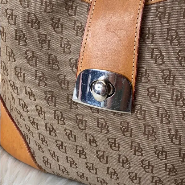 Dooney & Bourke Vintage Signature Leather Purse - Image 2